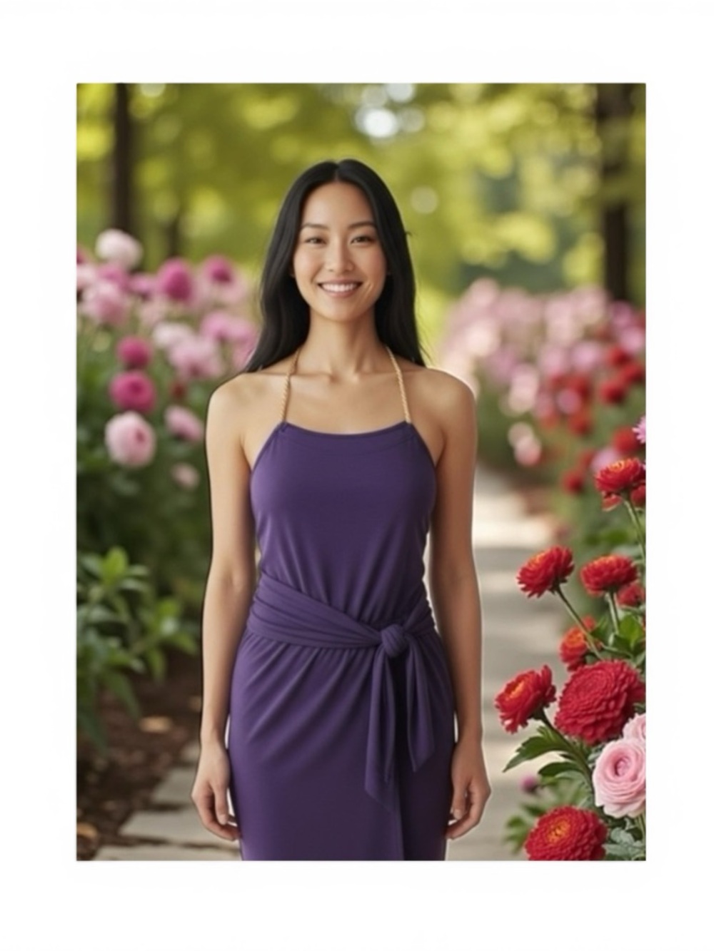 Vintage: La Perla Anna Club ♔ Gold Chain Mail Silk Dress ♔ Purple ♔ XXS XS S ♔